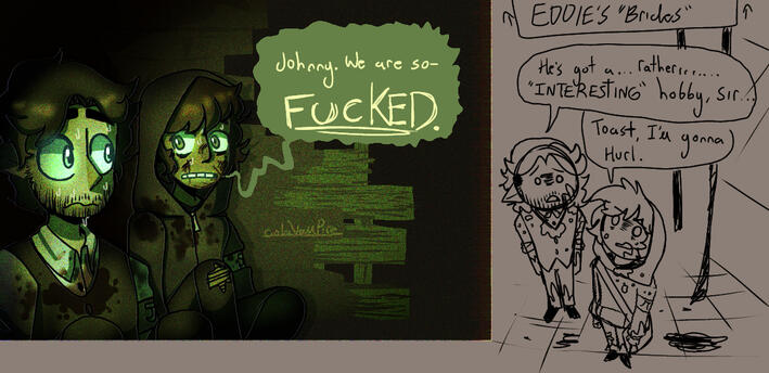 P.I.E x Outlast: Whistleblower fanart